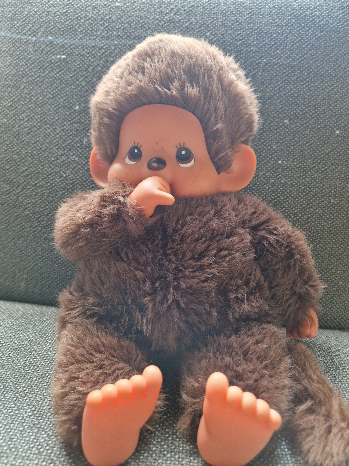 Monchichi knuffel aap 40 cm, Ophalen, Zo goed als nieuw