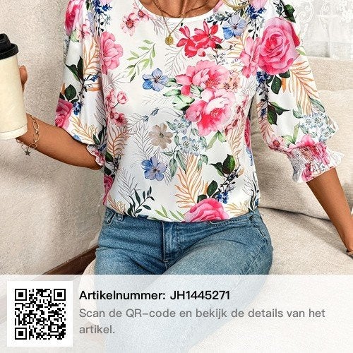 Kleurrijke Blouse!, Ophalen, Meerkleurig, Maat 42/44 (L), Nieuw