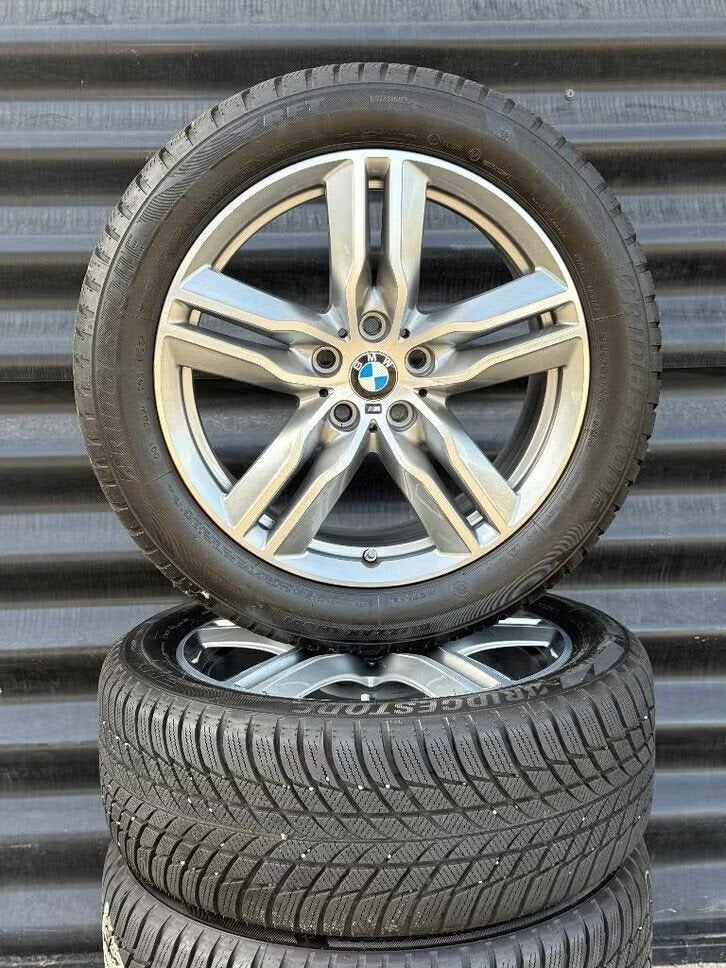 18” Orig Bmw X1 X2 F39 F48 Styling 570M Velgen Winterbanden, Ophalen, 18 inch, Gebruikt, Banden en Velgen