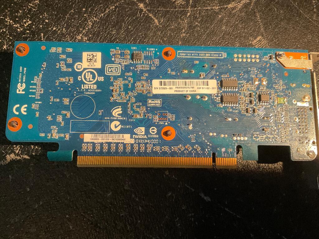 Nividia Pegatron GeForce GT 310 DP 512MB PCI-E, Computers en Software, Videokaarten, Ophalen, Gebruikt, GDDR5, Overige typen