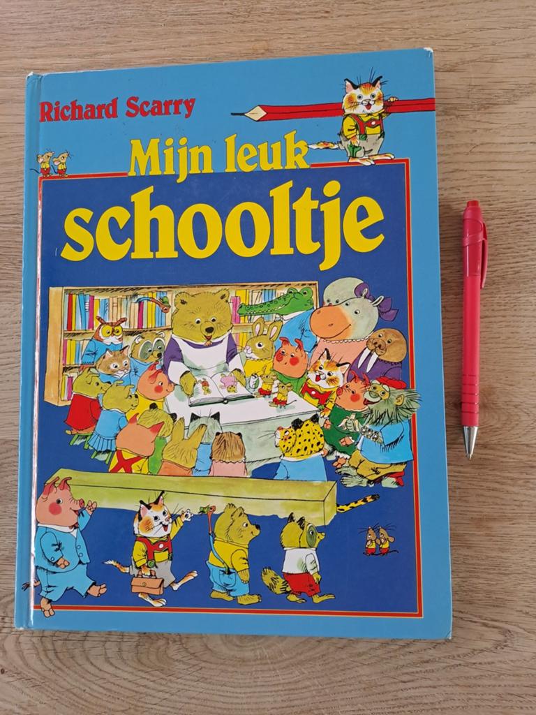 RICHARD SCARRY'S MIJN LEUK SCHOOLTJE., Boeken, Gelezen, Fictie algemeen, Jongen of Meisje, Ophalen of Verzenden