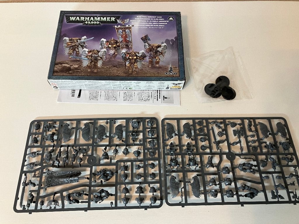 Warhammer 40K Blood Angels Sanguinary Guard – OLD OOP 5-man, Ophalen, Nieuw, Warhammer