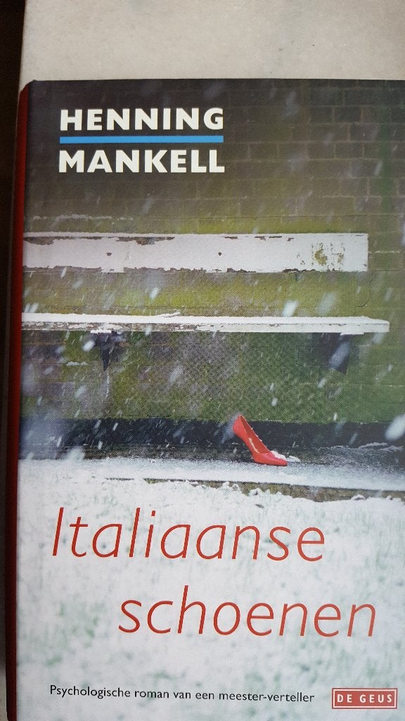 Italiaanse schoenen - Henning Mankell, Ophalen of Verzenden, Zo goed als nieuw, Henning Mankell, Scandinavië