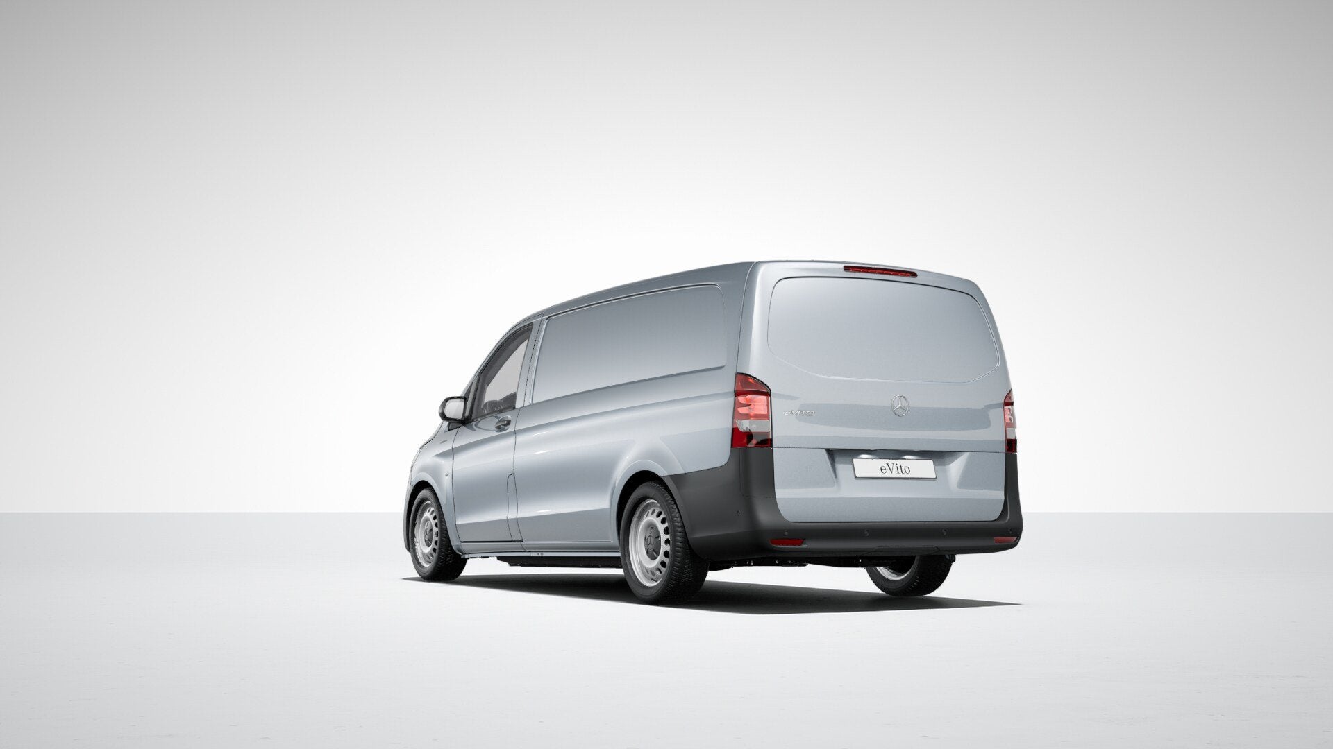 Mercedes-Benz eVito eVito 119 L2 Business Solution 90 kWh WL, Auto's, Stof, Zwart, 2486 kg, Mercedes-Benz