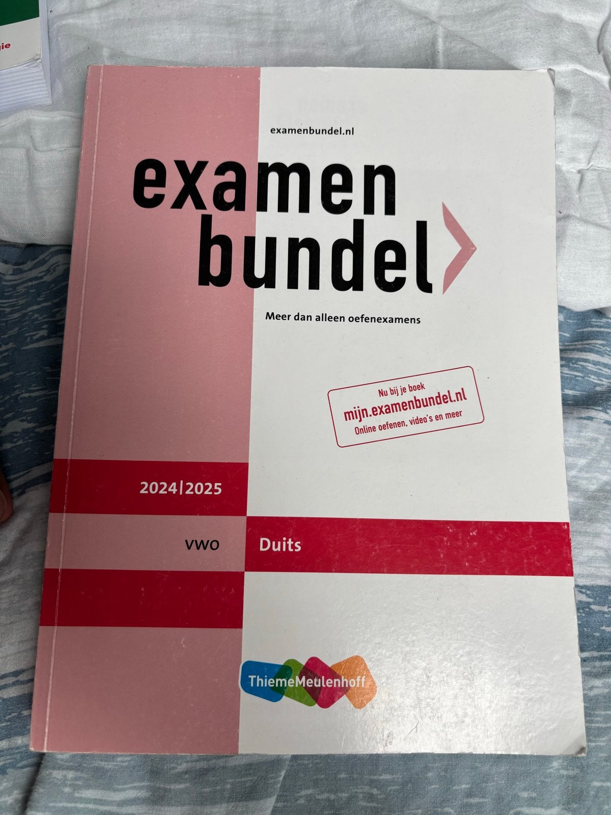 Examenbundel VWO Duits 2024/2025, Boeken, Schoolboeken, Ophalen of Verzenden, Zo goed als nieuw, VWO, Duits