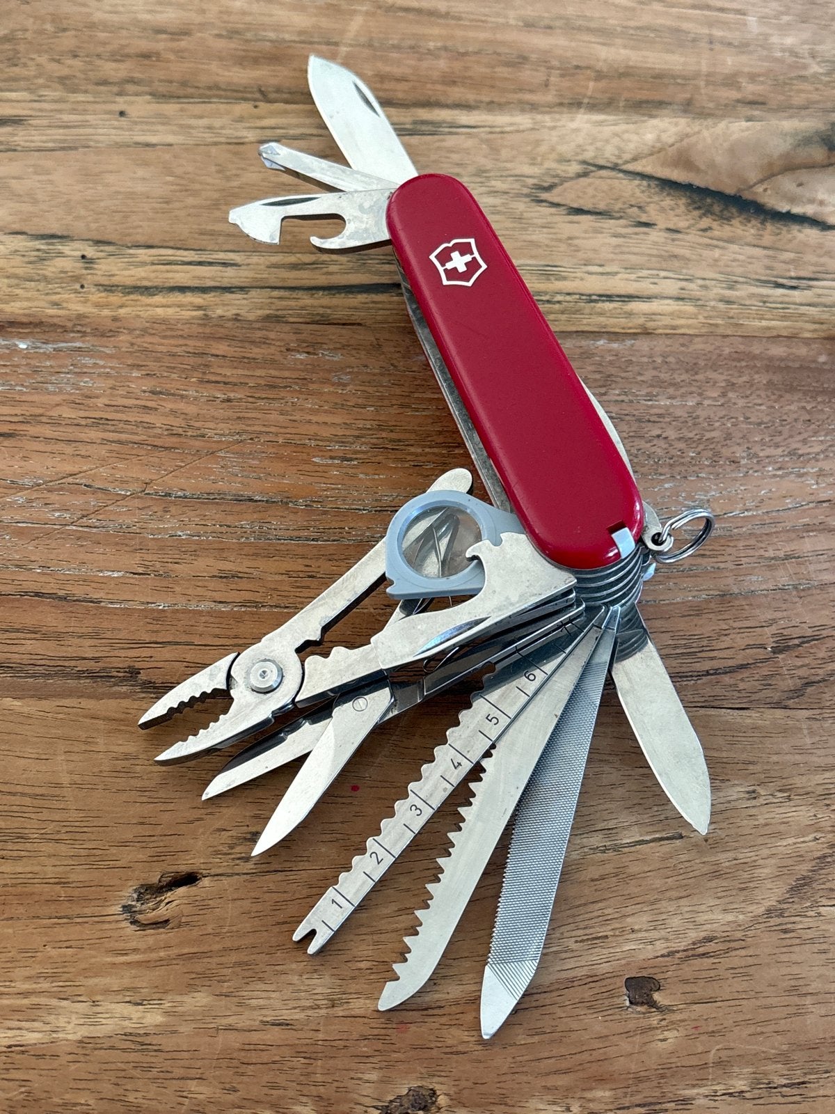 Victorinox Swiss Champ zakmes, Ophalen of Verzenden, Gebruikt