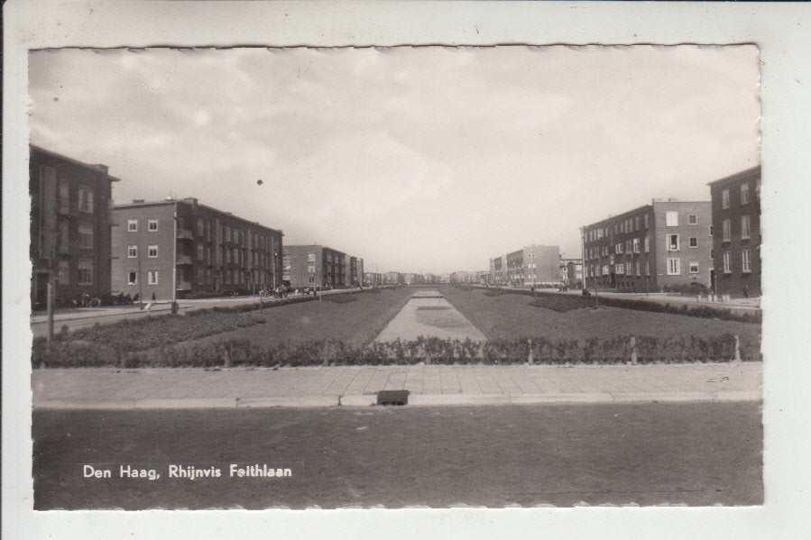 Den Haag, Rhijnvis Feithlaan, Verzamelen, Ansichtkaarten | Nederland, Ophalen of Verzenden, 1960 tot 1980, Ongelopen, Zuid-Holland