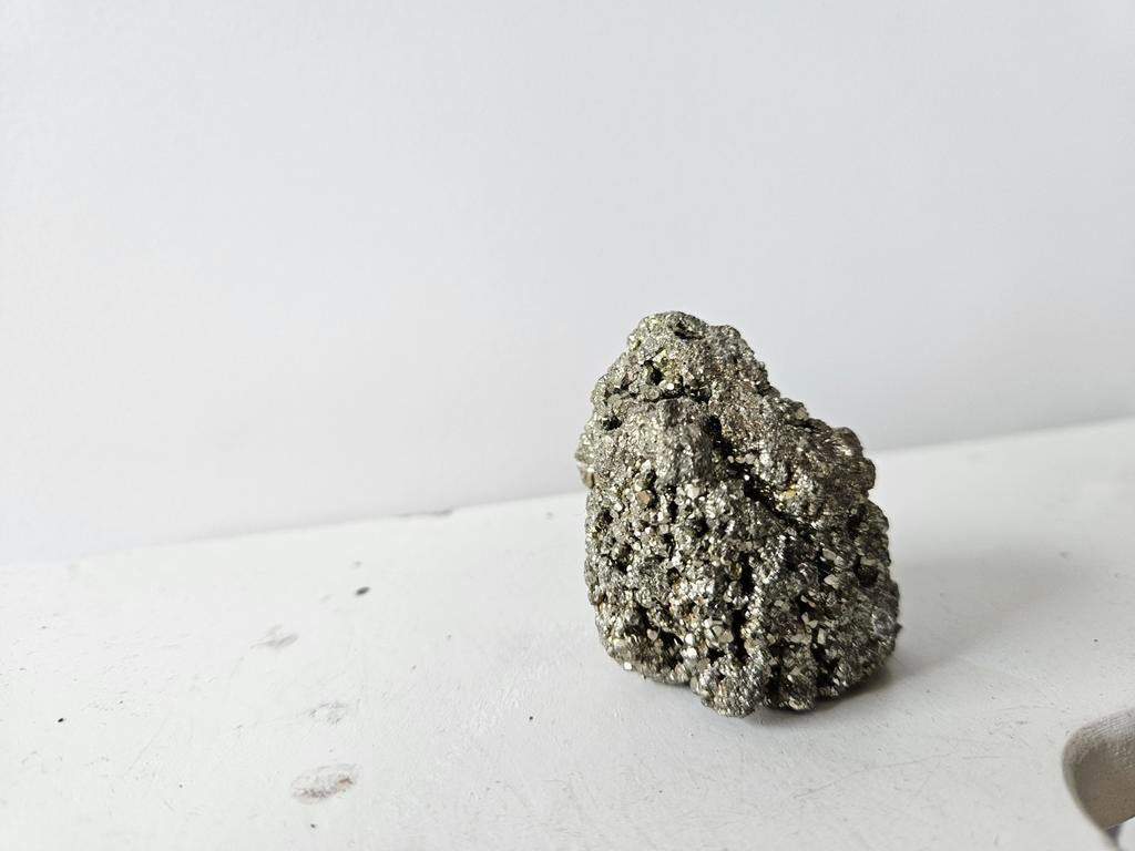 Prachtig stuk Pyriet - IJzerkies, Ophalen of Verzenden, Mineraal