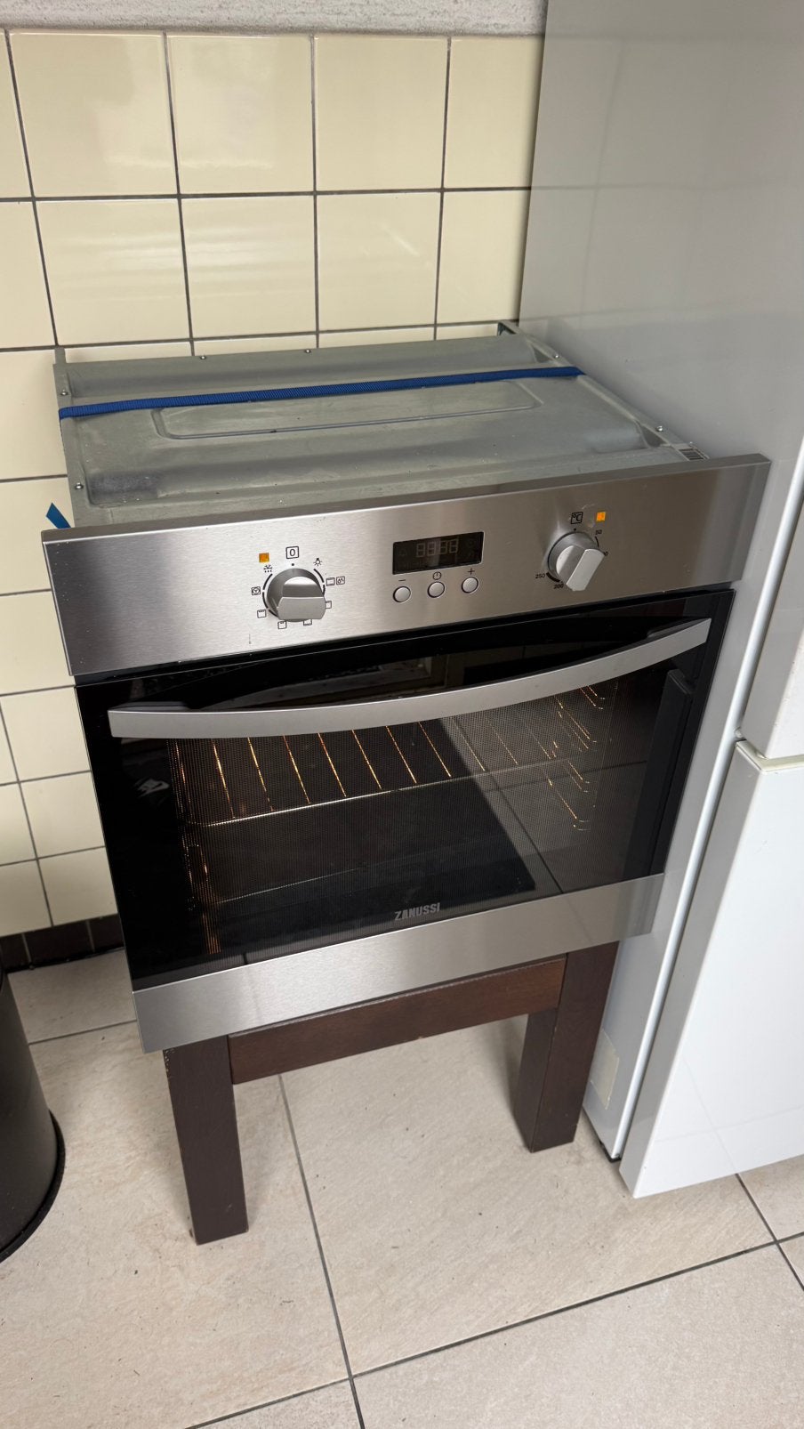 Zanussi inbouwover, Ophalen, Zo goed als nieuw