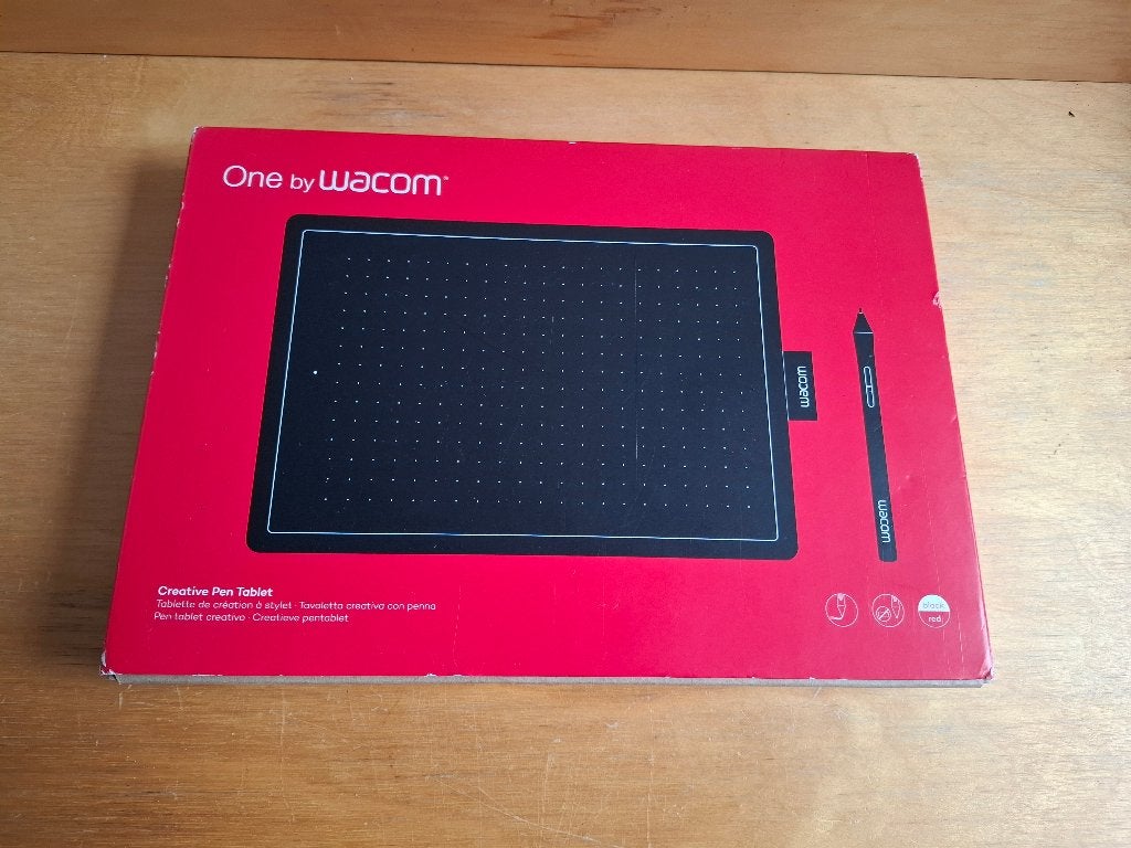 Wacom One Medium (CTL-672), Computers en Software, Tekentablets, Ophalen of Verzenden, Zo goed als nieuw, Bedraad, Wacom Bamboo