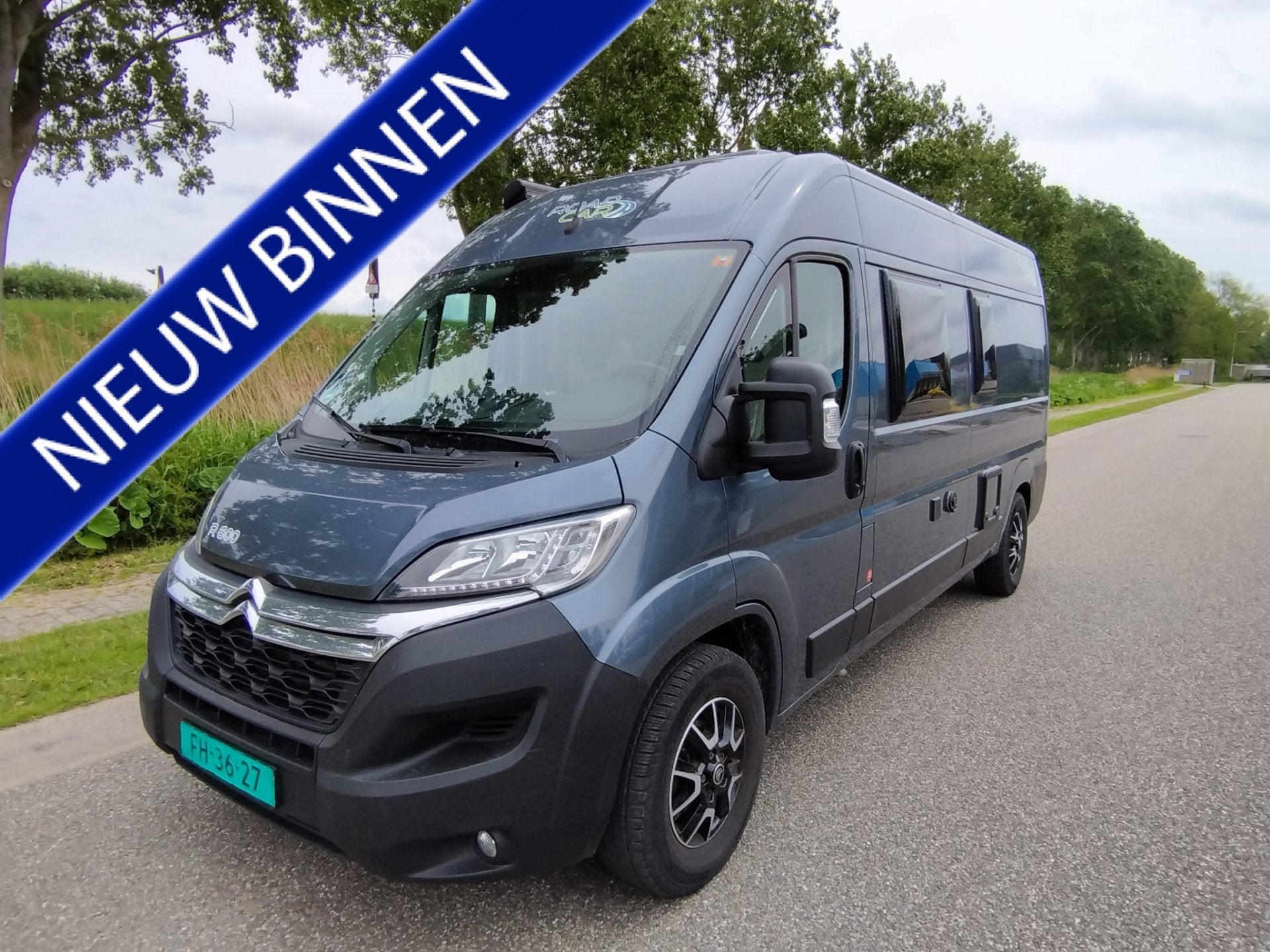 Pössl Roadcar R600 140 Pk * 4 Slaper * NAVI * CAMERA * Luif, Caravans en Kamperen, Campers, Buscamper of Camperbus, Info@autolemmer.nl