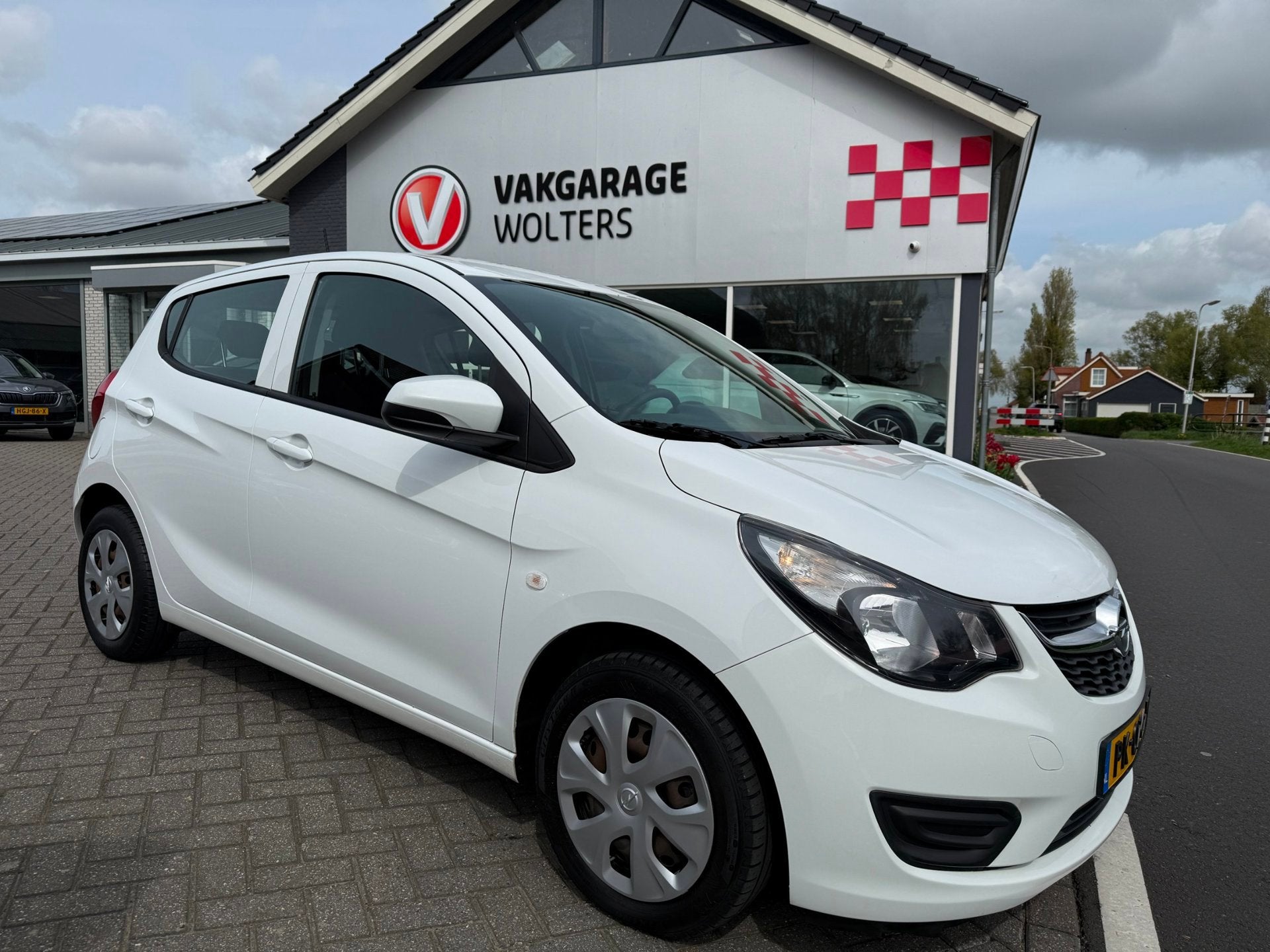 Opel KARL 1.0 ecoFLEX Edition RIJKLAARPRIJS, Auto's, Opel, Voorwielaandrijving, Gebruikt, Met garantie (alle), Wit
