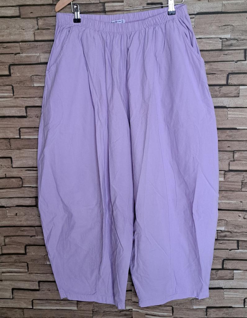 MOONSHINE - Wijde lila broek, 46/48, Overige kleuren, Verzenden, Zo goed als nieuw, Moonshine