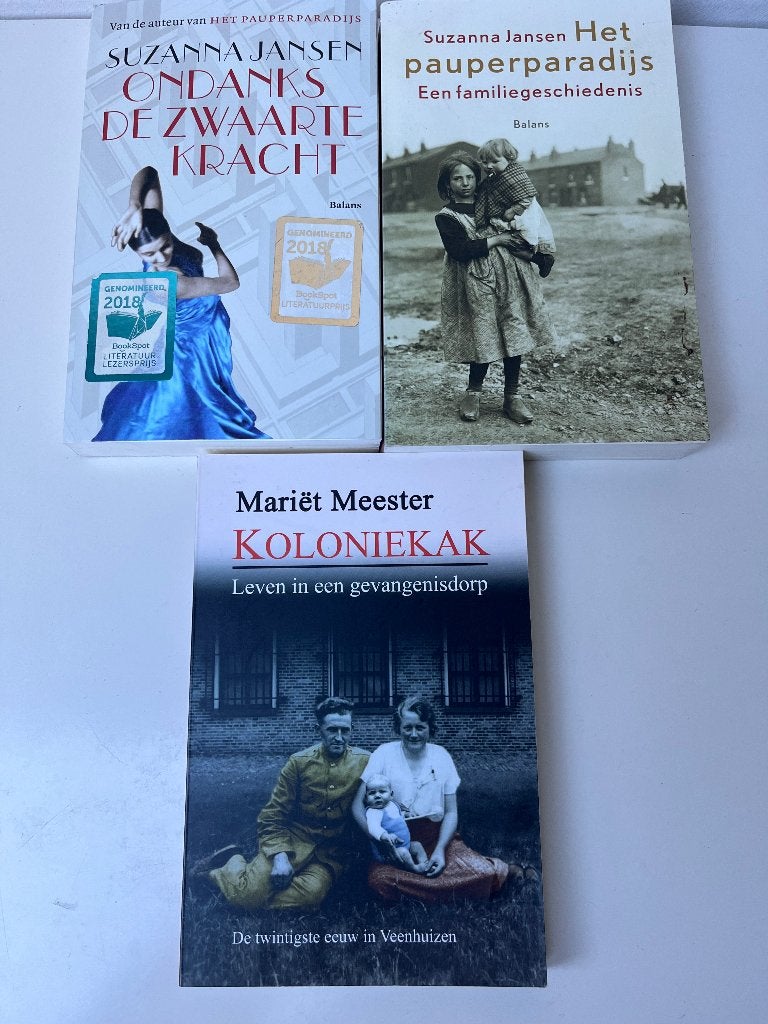 Suzanna Jansen  2x en  /Mariet Meester - Koloniekak, Ophalen of Verzenden, Gelezen