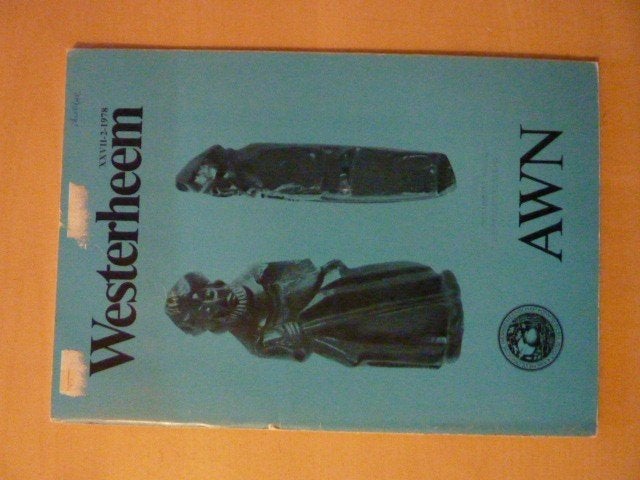 AWN - Westerheem juni 1978 Archeologie, Verzenden, Gelezen