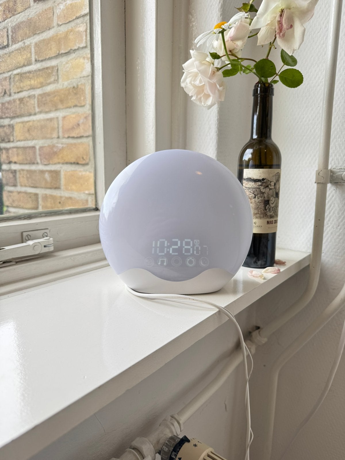 Alarm Clock /Radio/ Bedside Sunrise Lamp, Ophalen, Zo goed als nieuw, Digitaal