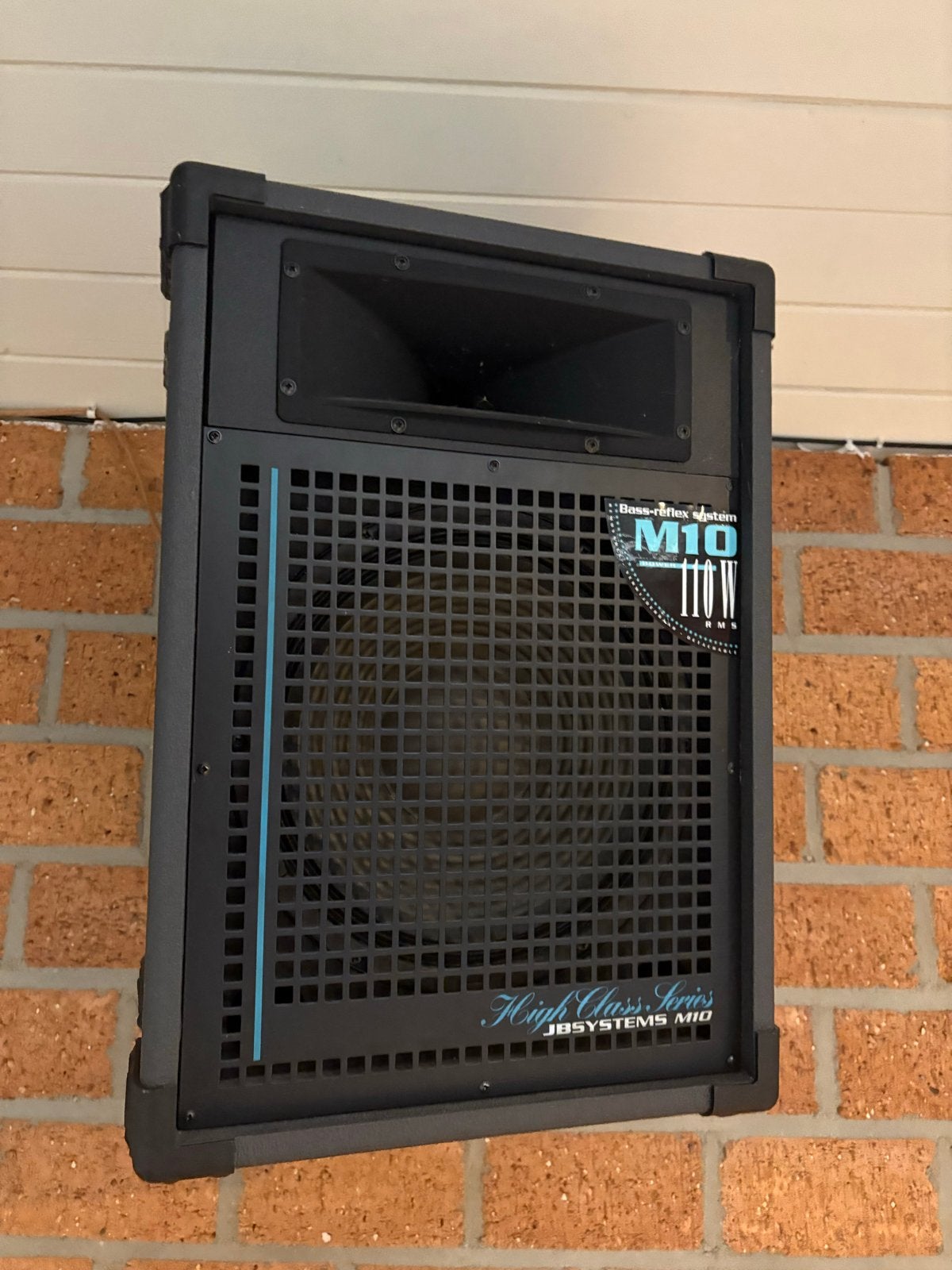 JB Systems M10 Speaker met versterker, Audio, Tv en Foto, Luidsprekers, Stereo speakers, Gebruikt, Inclusief kabels, 60 tot 120 watt