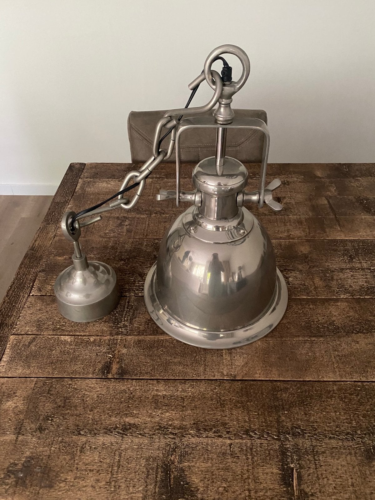 Industriële Hanglamp Collectione, Ophalen, Zo goed als nieuw, Metaal, Minder dan 50 cm