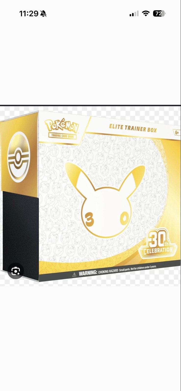 Pokémon Elite Trainer Box 30-jarig Jubileum - Nieuw, Ophalen of Verzenden, Nieuw, Overige typen
