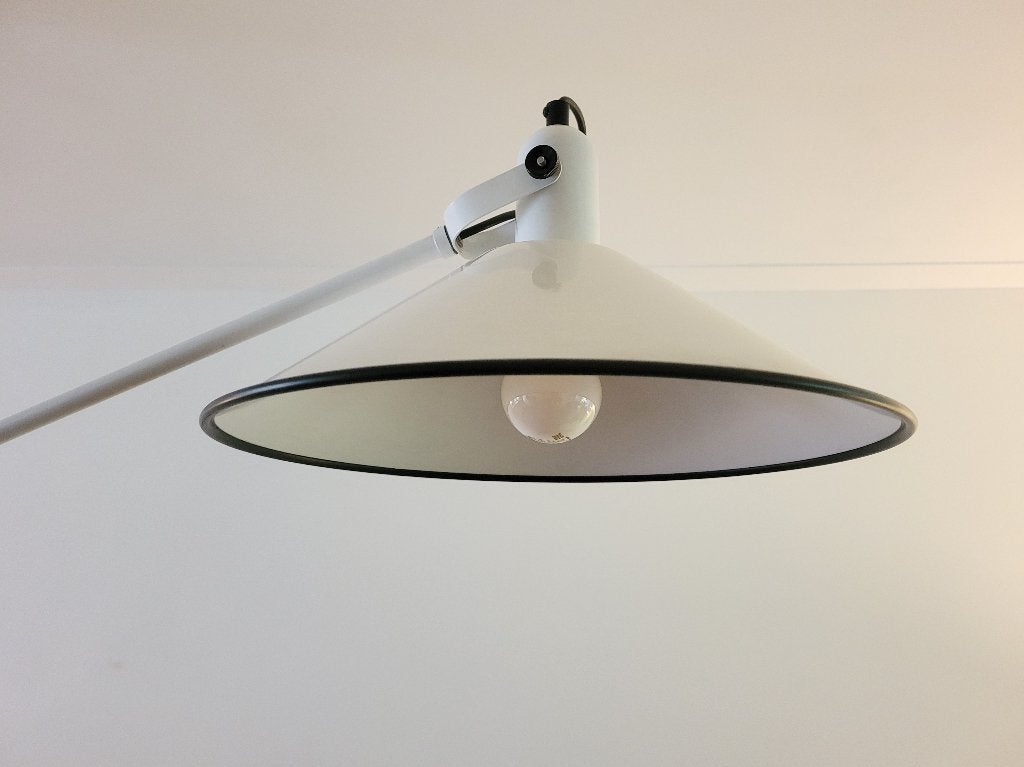 Vintage counterbalance lamp van J.J.M. Hoogervorst uit 1970, Kunststof, Gebruikt, Ophalen of Verzenden, Nvt