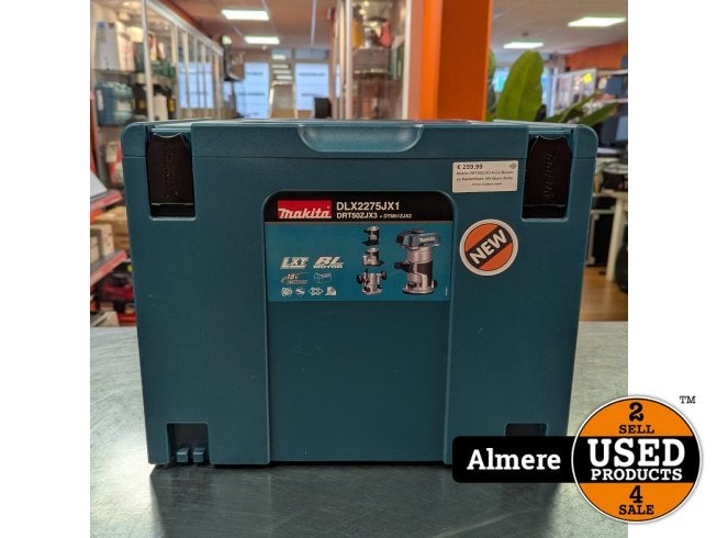 Makita DRT50ZJX3 Accu Boven- en Kantenfrees 18V Basic Body, Makita, Nieuw, Support@makita.com, Makita Corporation, 3-11-8, Sumiyoshi-cho, 
Anjo, Aichi 446-8502
Japan