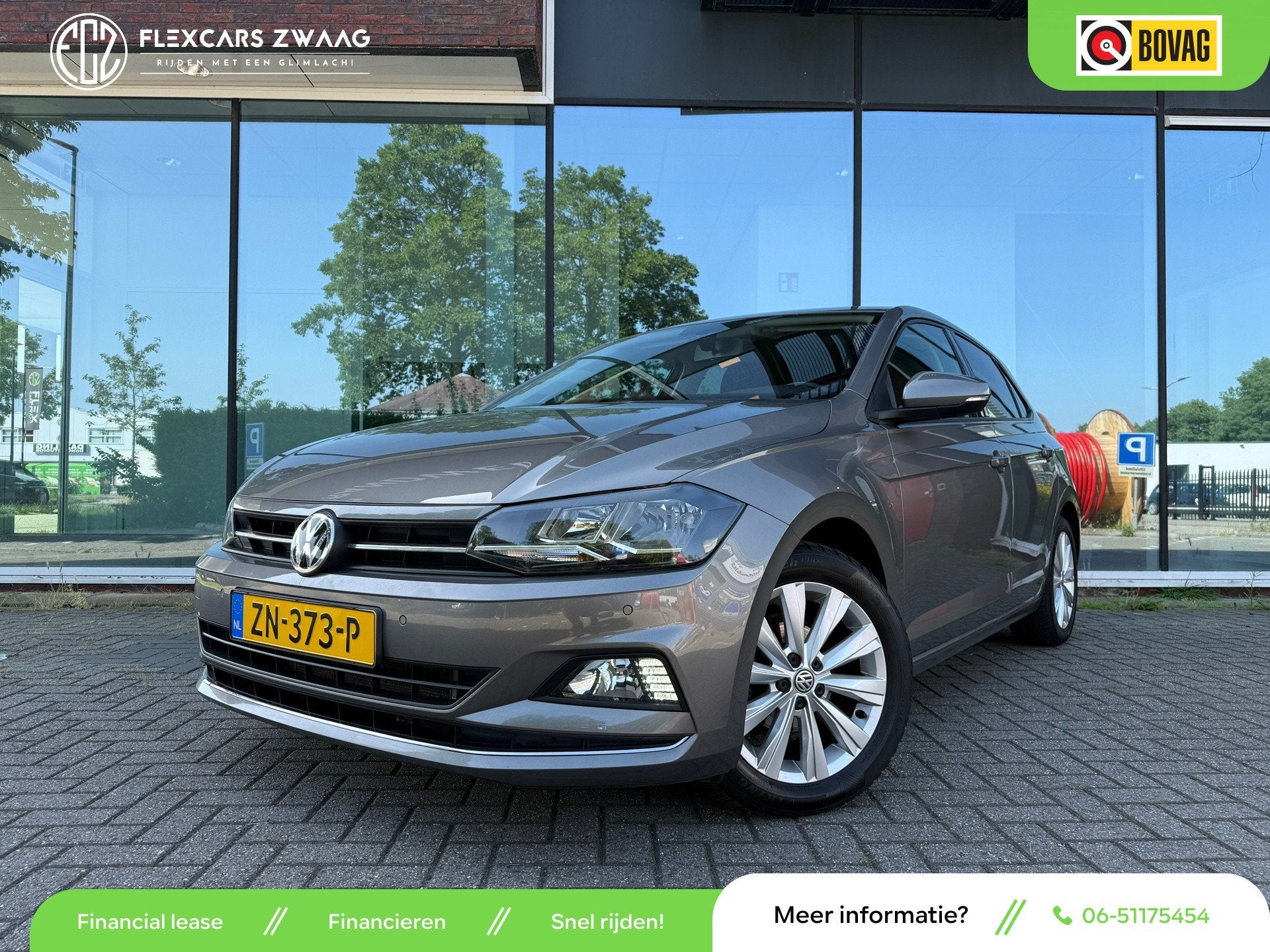 Volkswagen Polo 1.0 TSI Highline - Automaat - Virt.Cockpit -, Auto's, Volkswagen, Gebruikt, 95 pk, Leder en Stof, 49 €/maand