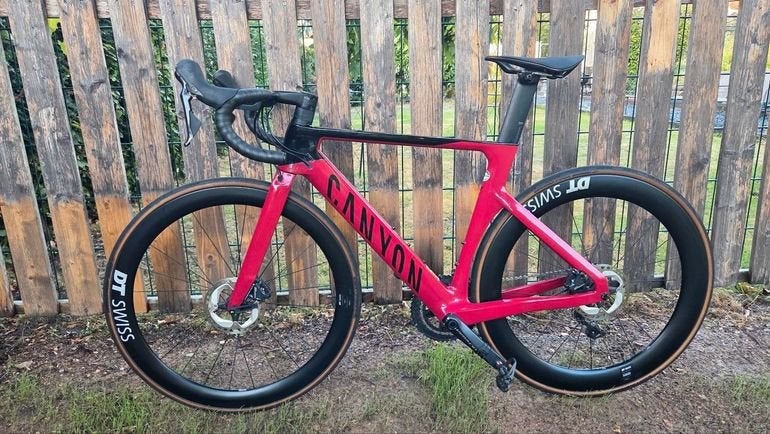 Canyon Aeroad CF SL 8 Ultegra Disc 2024 model, Fietsen en Brommers, Overige merken, Carbon, Ophalen of Verzenden, Zo goed als nieuw