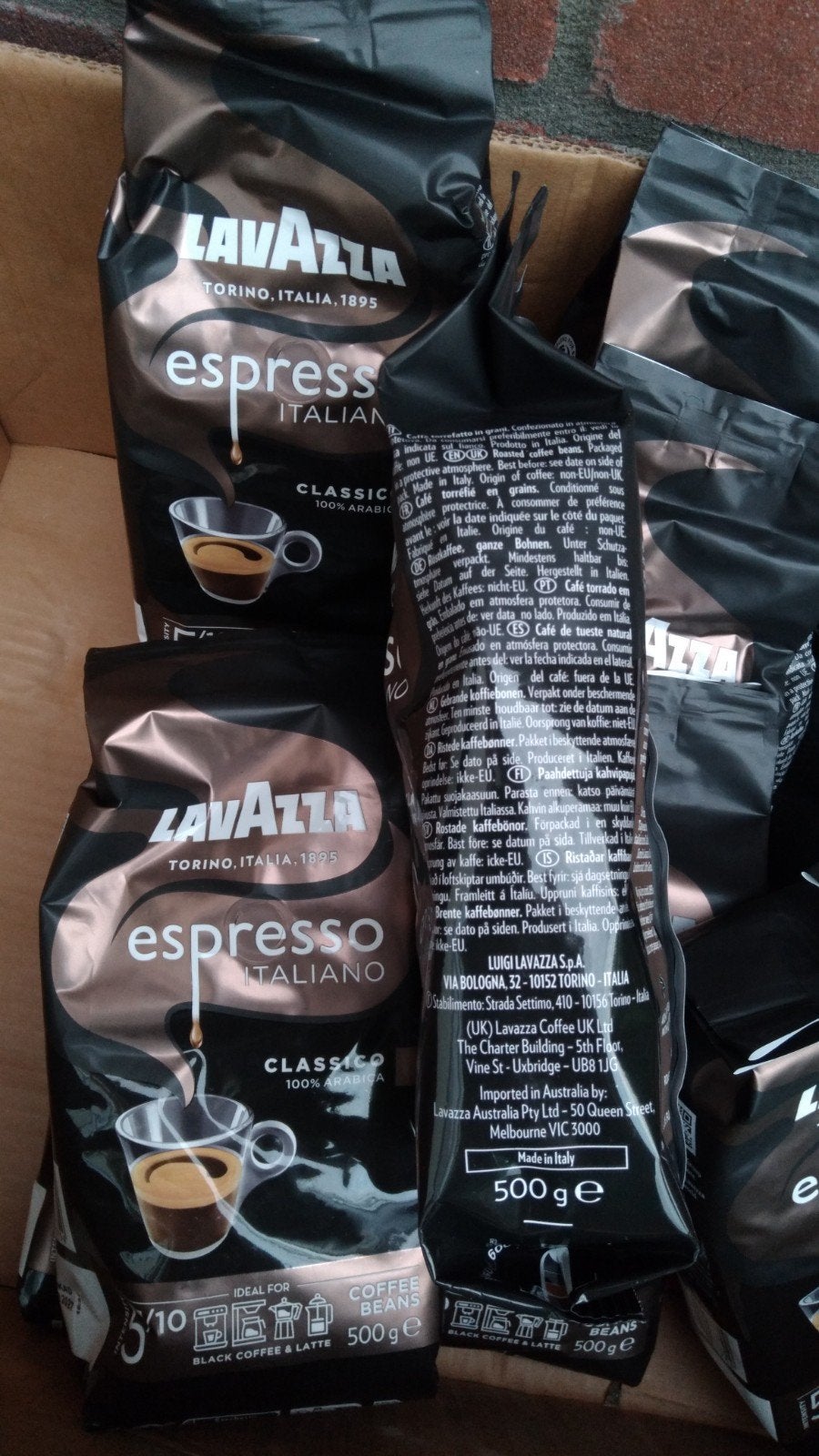 Lavazza Espresso Classico 5, Verzenden, Espresso apparaat, 10 kopjes of meer, Nieuw