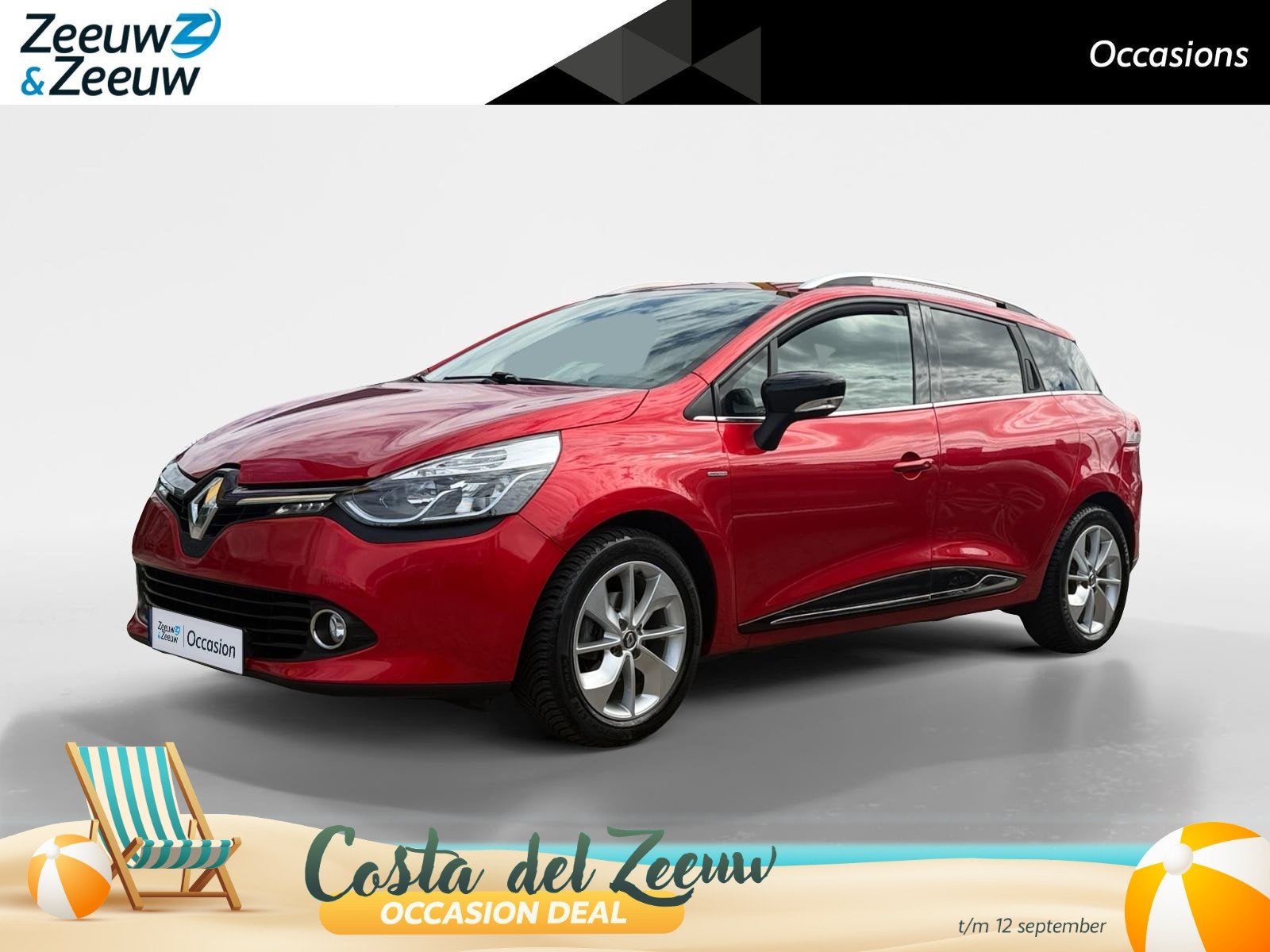 Renault Clio Estate 0.9 TCe Limited | Camera | Parkeersensor, Voorwielaandrijving, Gebruikt, 580 kg, 49 €/maand