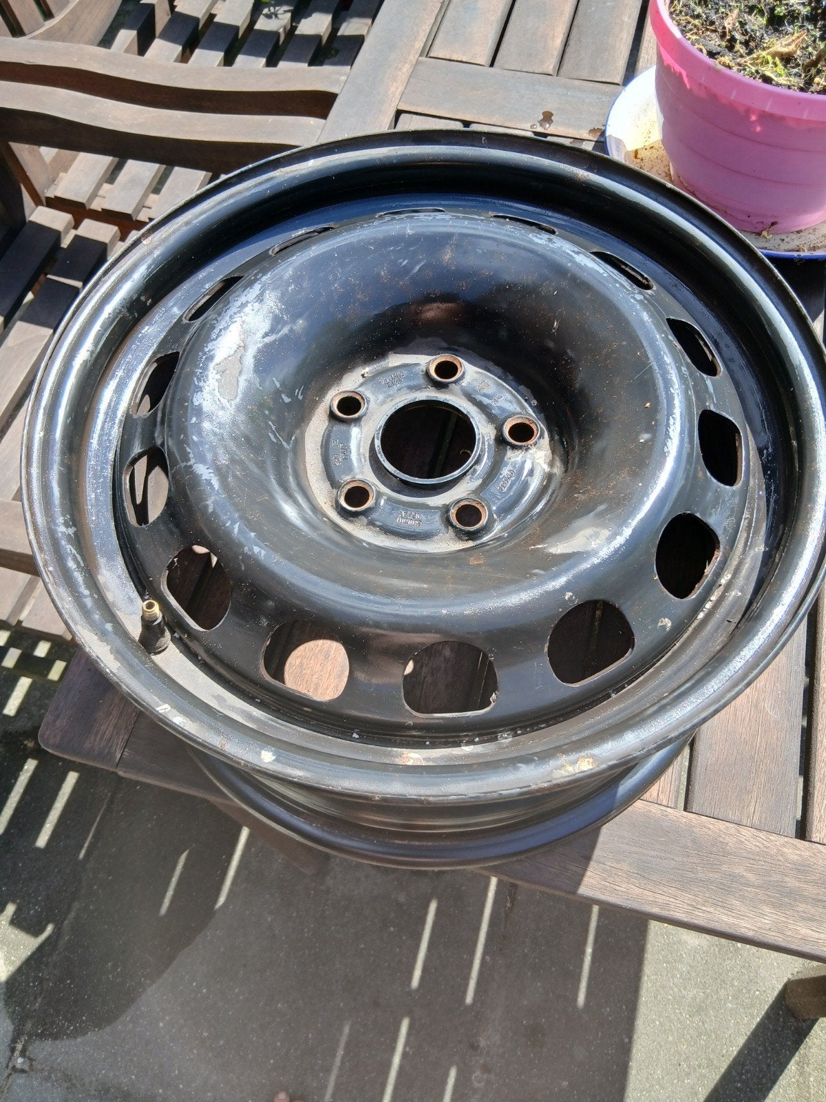 Velg 7jx16h2   et45, Ophalen