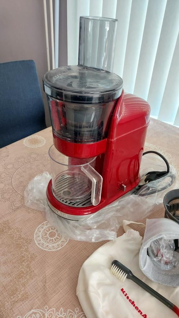 Kitchenaid 5KVJ0111ECA Artisan z.g.a.n, Witgoed en Apparatuur, Keukenmixers, 4 liter of meer, Ophalen of Verzenden, 3 snelheden of meer