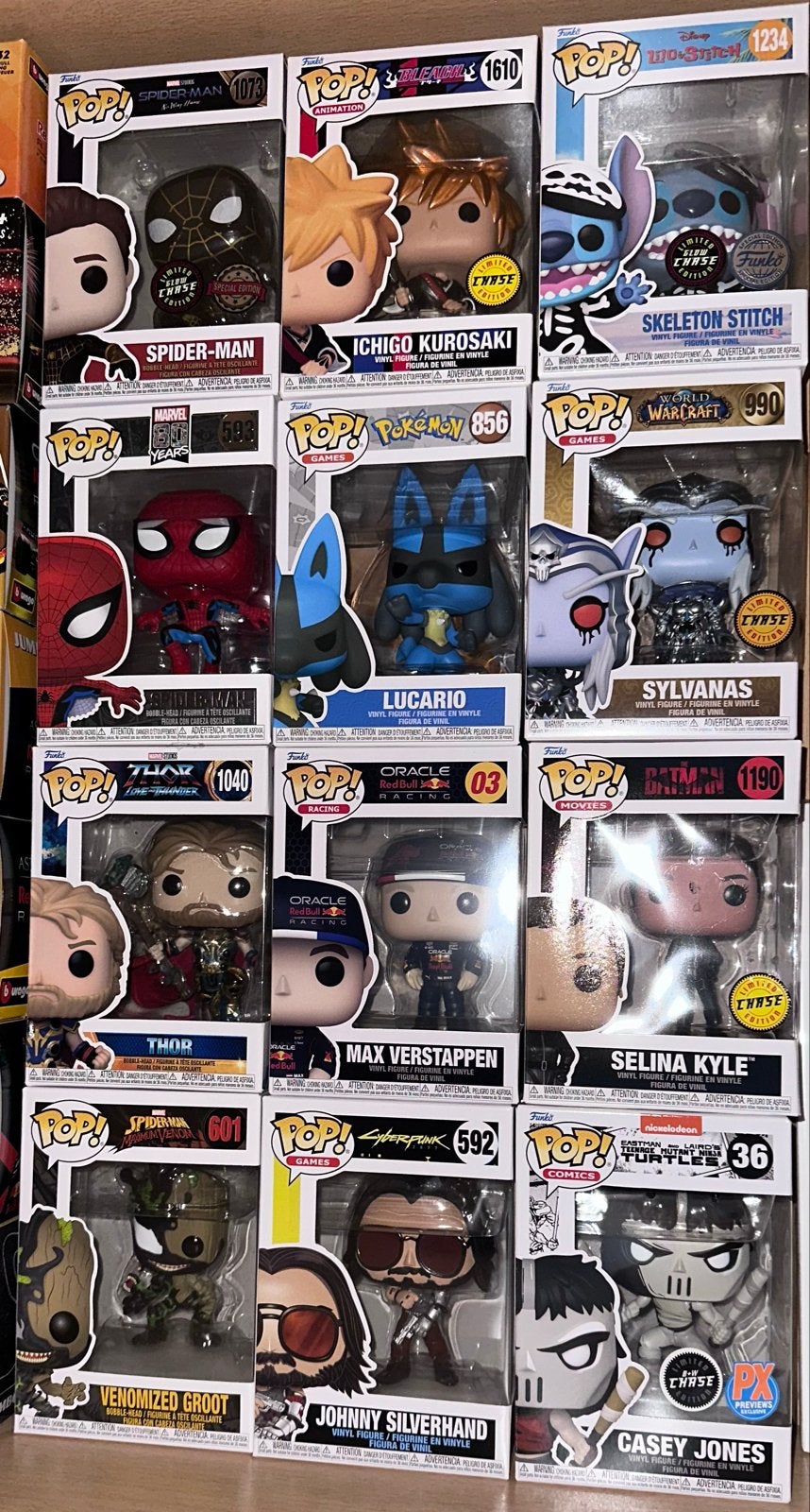 Diverse Funko Pop! verzameling, inclusief Chase edities, Ophalen, Zo goed als nieuw