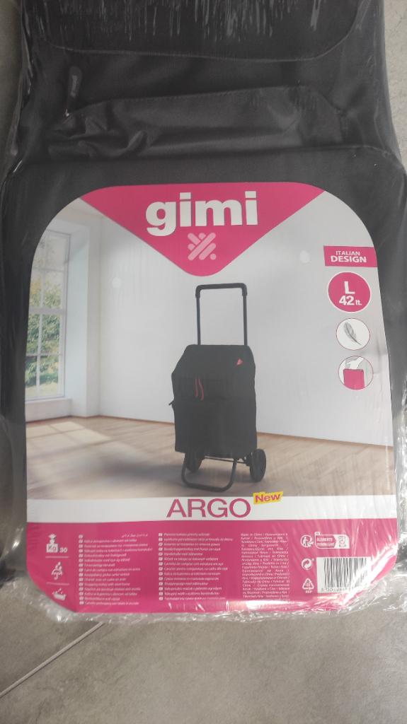 Boodschappen trolley, 30 cm of meer, Zwart, Zo goed als nieuw, 75 cm of meer
