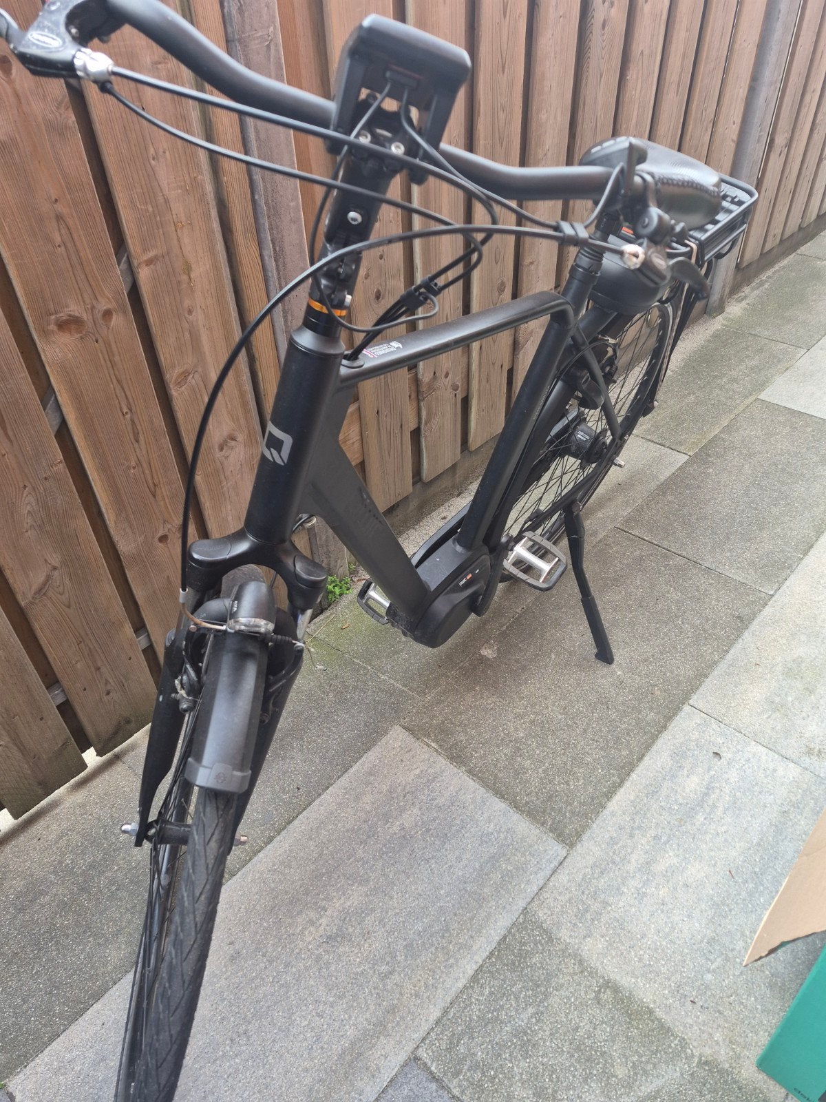 Qwik elektrische premium herenfiets, Fietsen en Brommers, Ophalen, Zo goed als nieuw, Overige merken