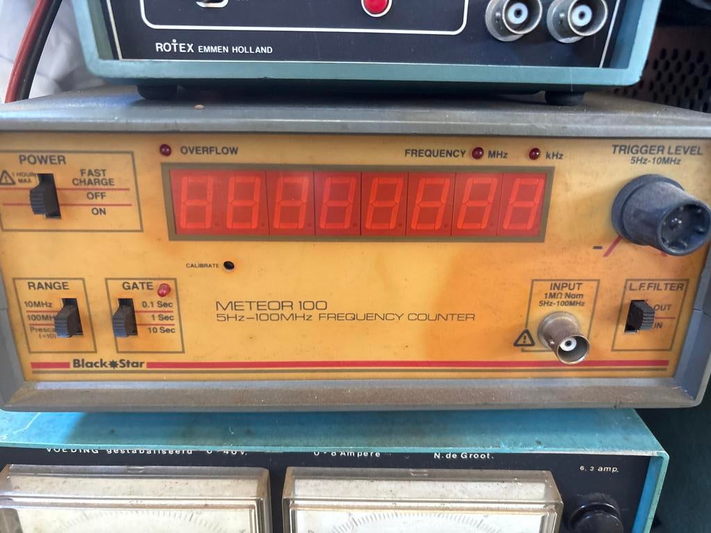 Black Star Meteor 100 Frequentieteller 5Hz-100MHz, Ophalen of Verzenden