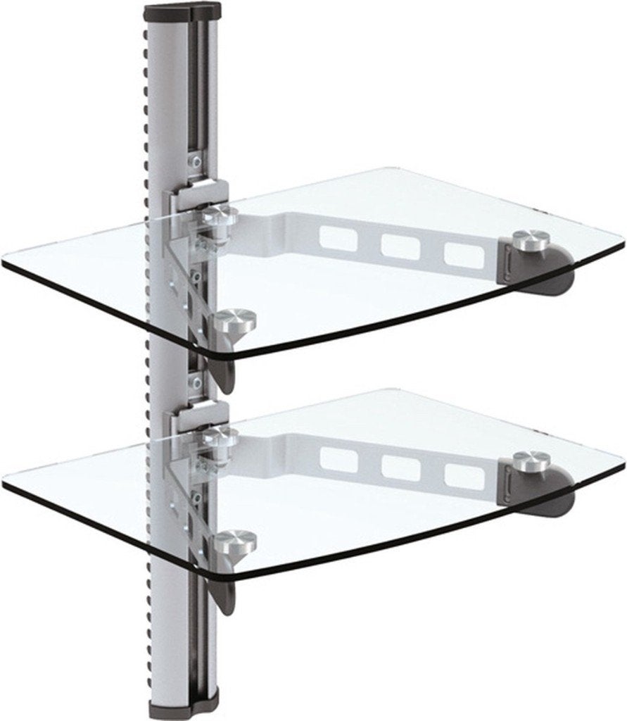 Glazen Hifi Wandplank - Audio Meubel, Ophalen, Zo goed als nieuw