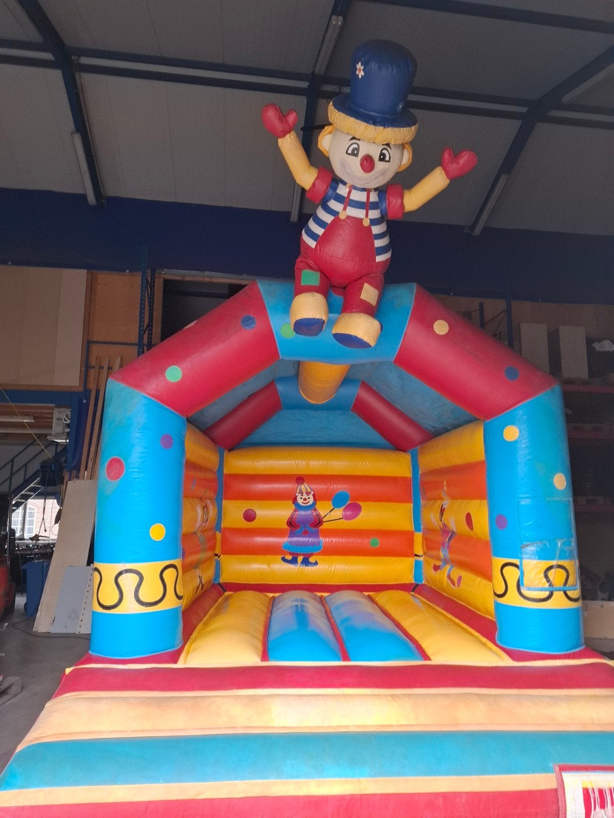 te huur springkussen circus clown, Ophalen of Verzenden, Overige