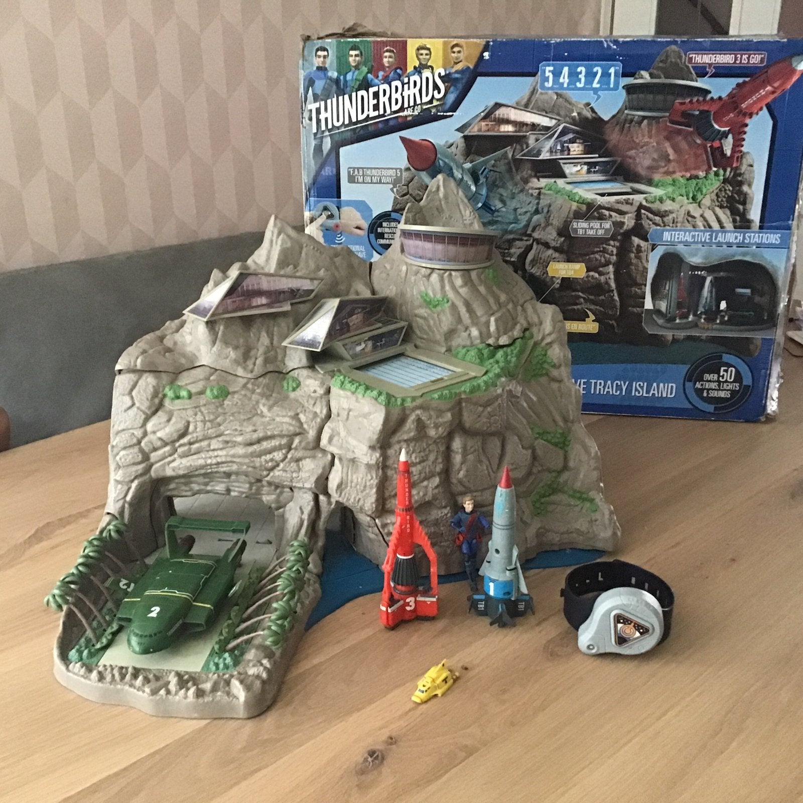 Thunderbirds speelset, Ophalen of Verzenden, Zo goed als nieuw, Jongen of Meisje