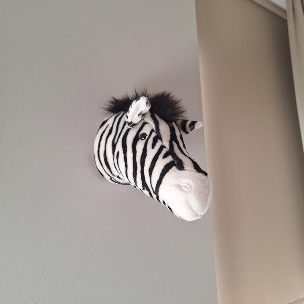 Dierenkop Zebra decoratie kinderkamer, Kinderen en Baby's, Kinderkamer | Inrichting en Decoratie, Ophalen