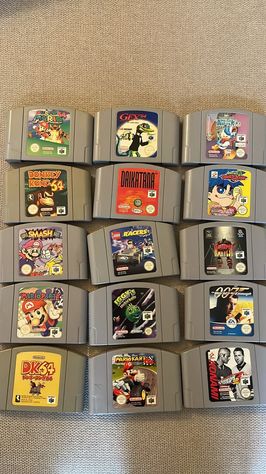 N64 spellen, 1 speler, Ophalen, Zo goed als nieuw, Vanaf 3 jaar