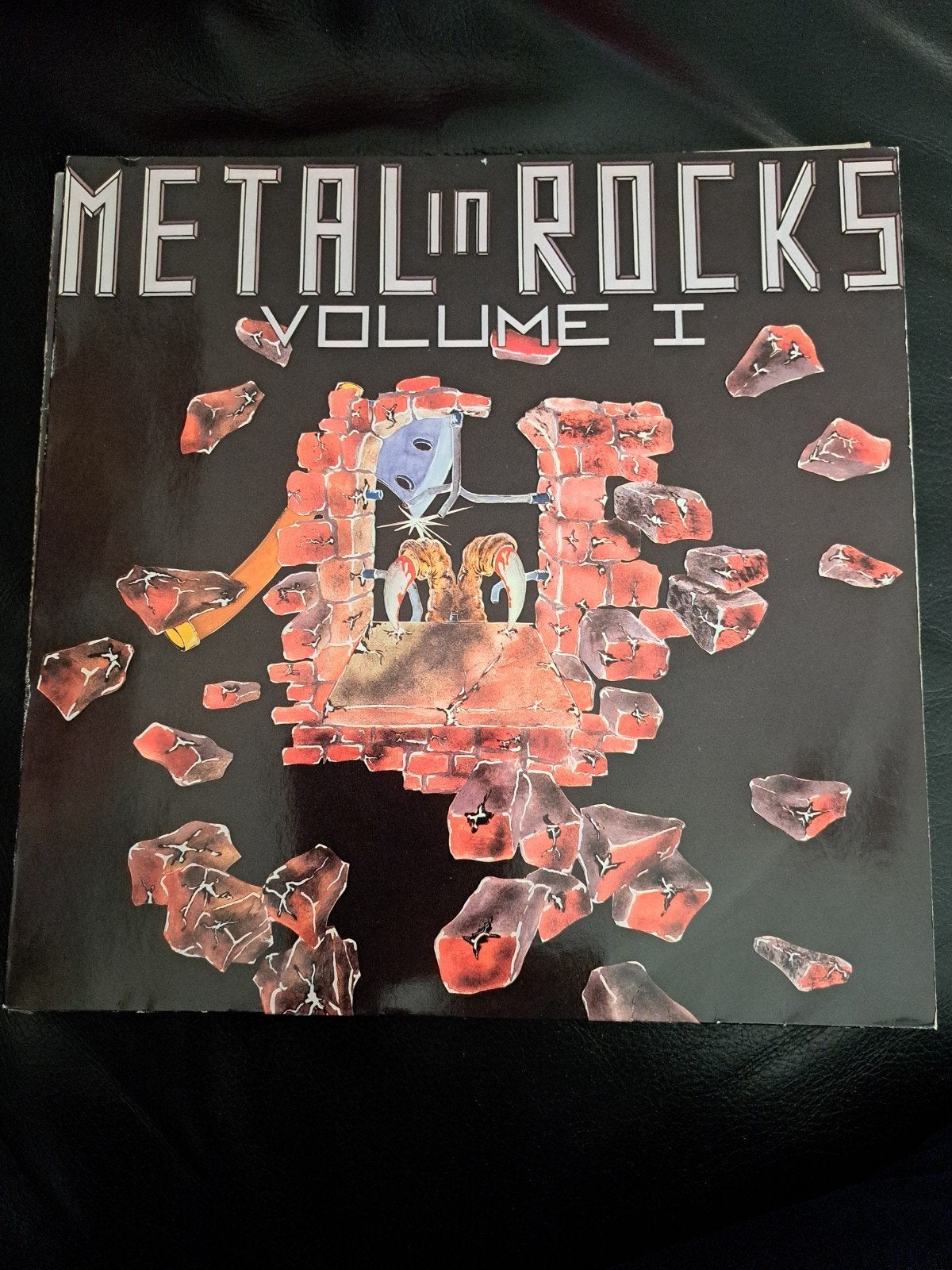 Metal in Rocks Volume I LP -, Ophalen, Gebruikt, Overige genres, 1980 - 1989