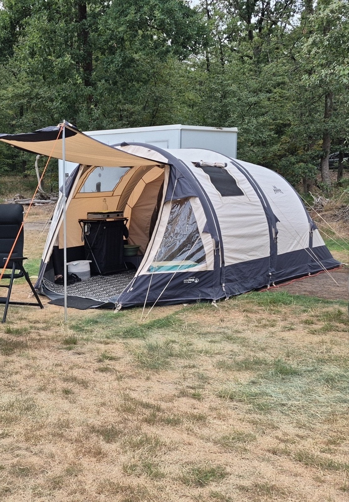 Obelink Summer TC Easy Air opblaasbare tunneltent, Ophalen, Zo goed als nieuw, Tot en met 4