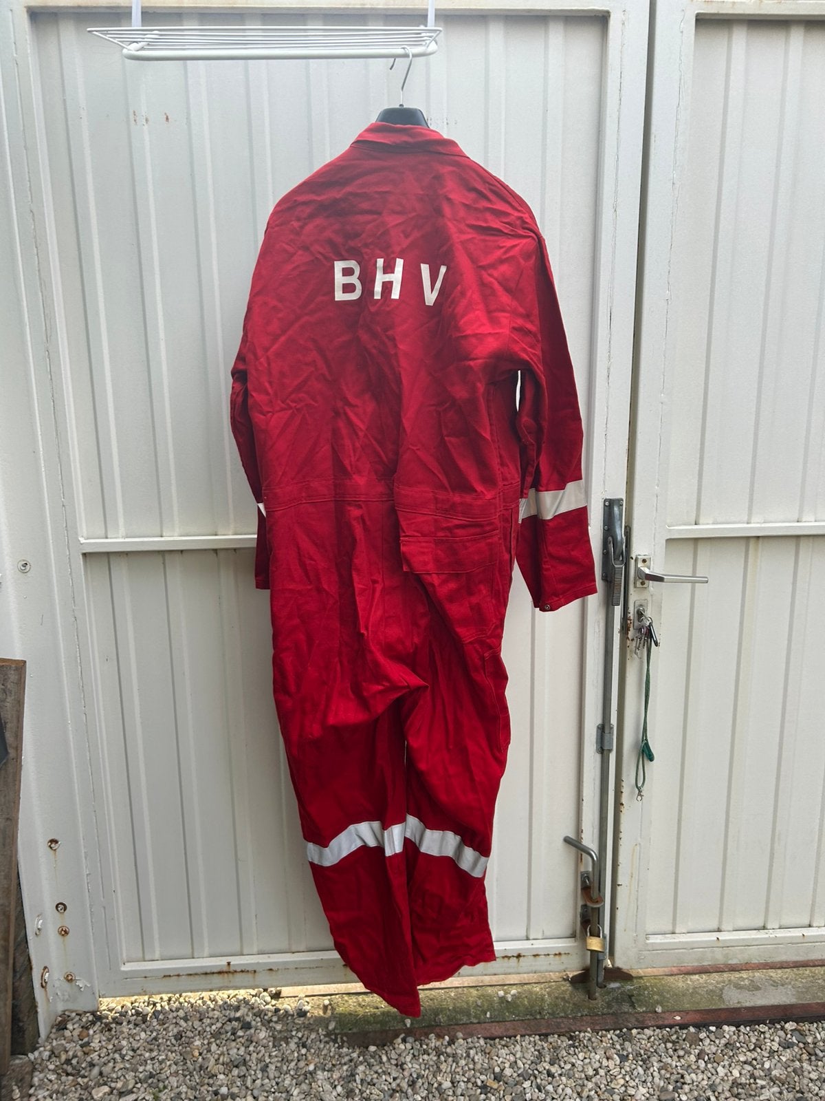 KLM Kleding BHV Overall - Perfect voor Carnaval Maat 56, Carnaval, Maat 56/58 (XL), Ophalen of Verzenden, Zo goed als nieuw