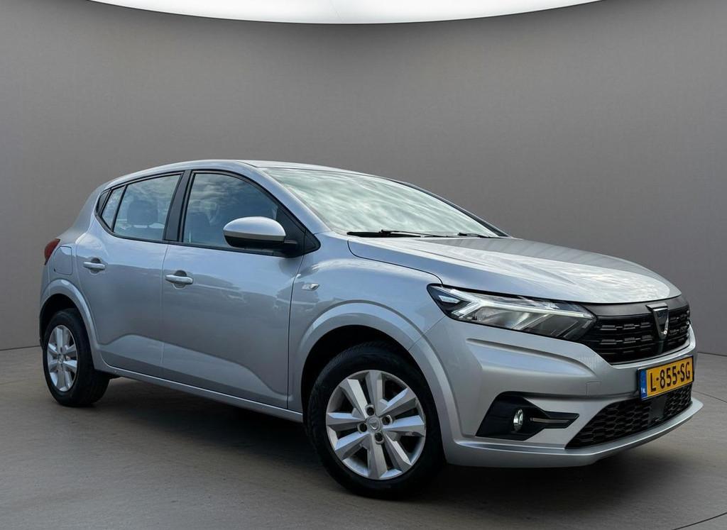 Dacia Sandero 1.0 TCe LPG G3 Carplay Cruise Led NL Auto 2021, Voorwielaandrijving, Stof, Gebruikt, Start-stop-systeem