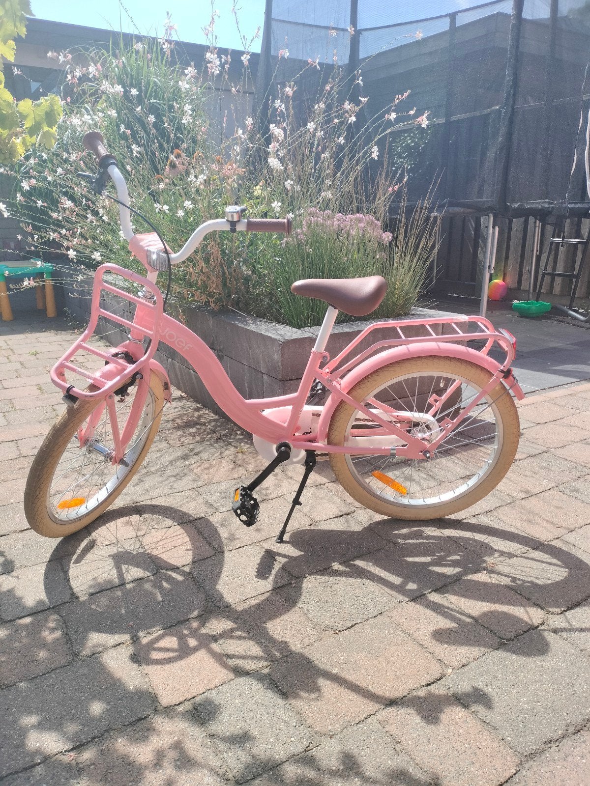Kinderfiets Sjoef 20 inch, Fietsen en Brommers, Fietsen | Kinderfietsjes, Ophalen, Gebruikt, Sjoef, Terugtraprem
