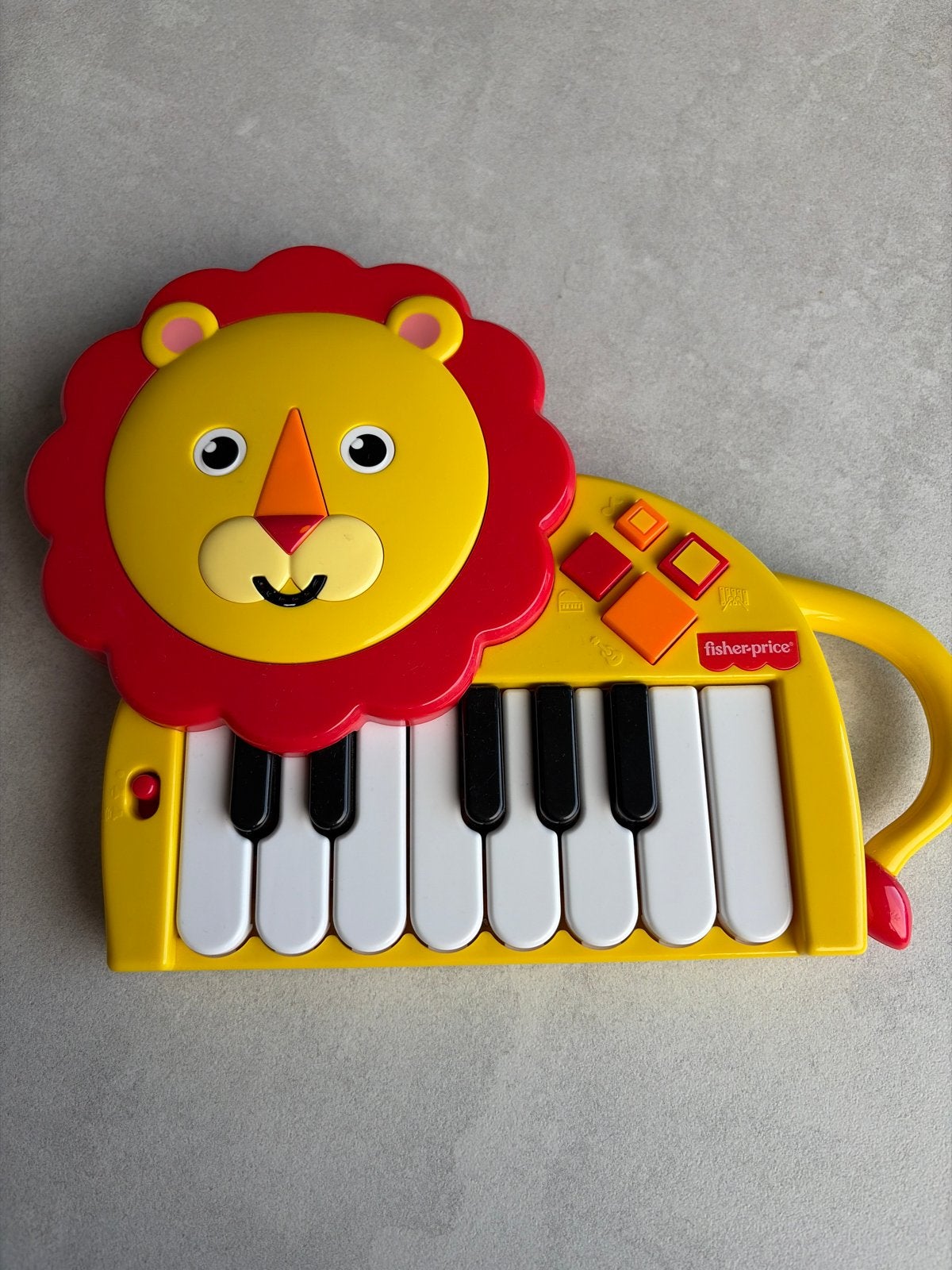 Fisher-Price Leeuw Piano Muziek Speelgoed voor Baby's, Kinderen en Baby's, Ophalen, Zo goed als nieuw, Overige typen, Met geluid