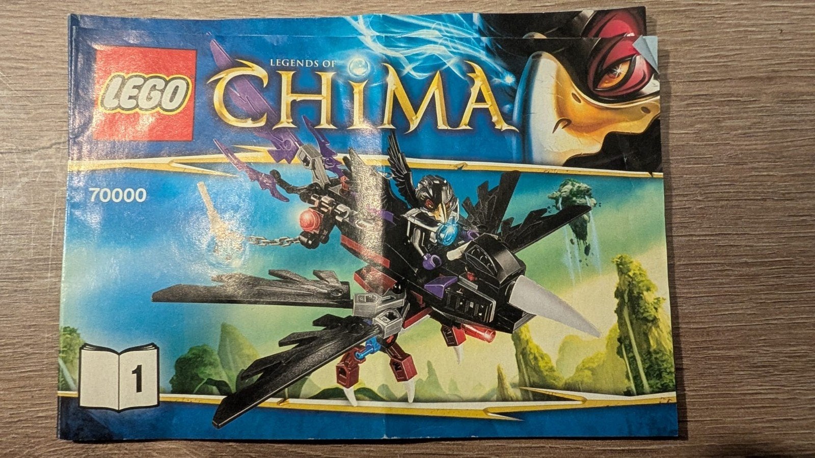 LEGO Legends of Chima 70000 - Razars Raven Raider, Ophalen of Verzenden, Gebruikt, Overige merken