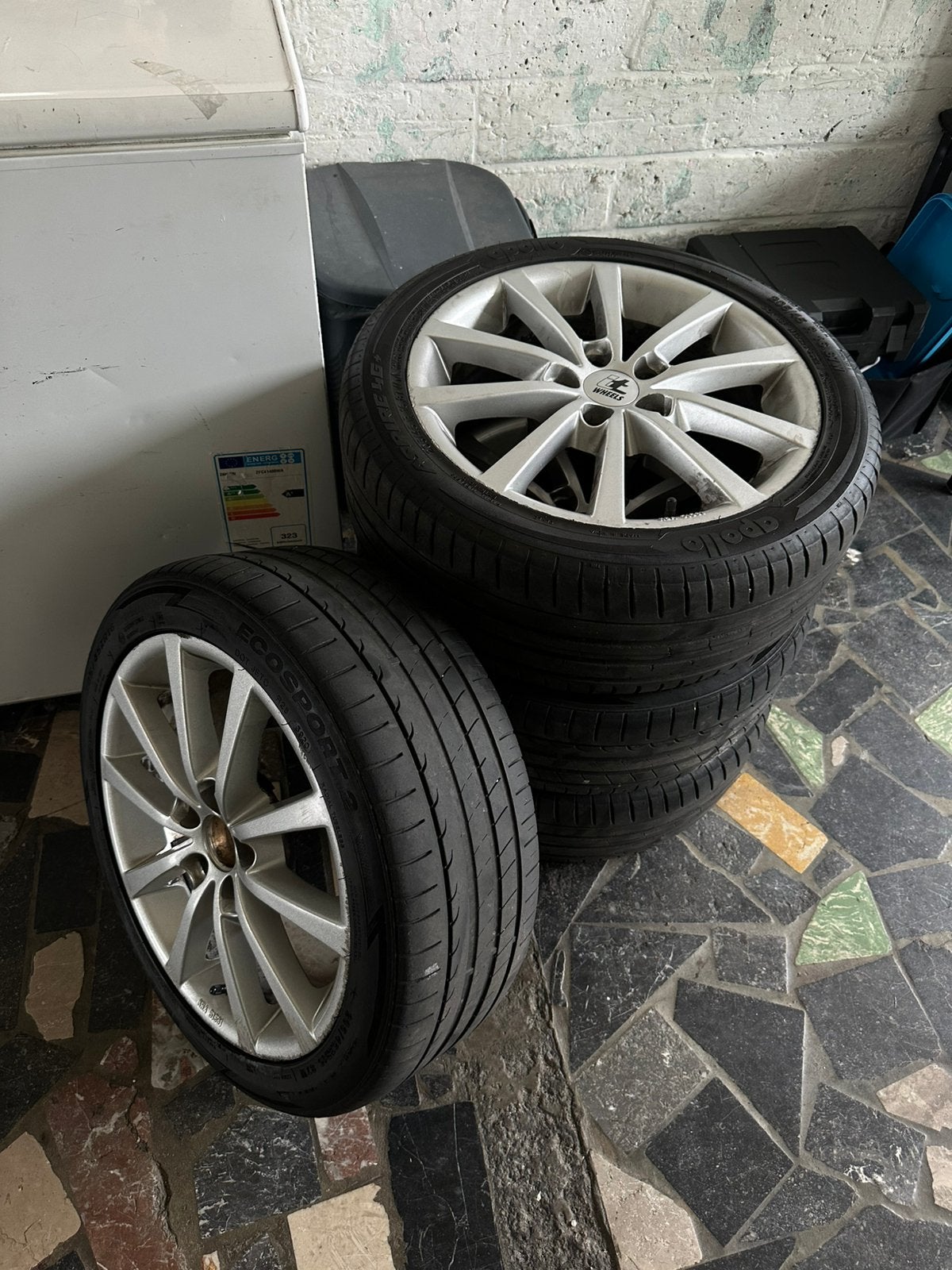 itWheels Alice Silver 16 inch met zomerbanden., Ophalen of Verzenden, Gebruikt, Volkswagen