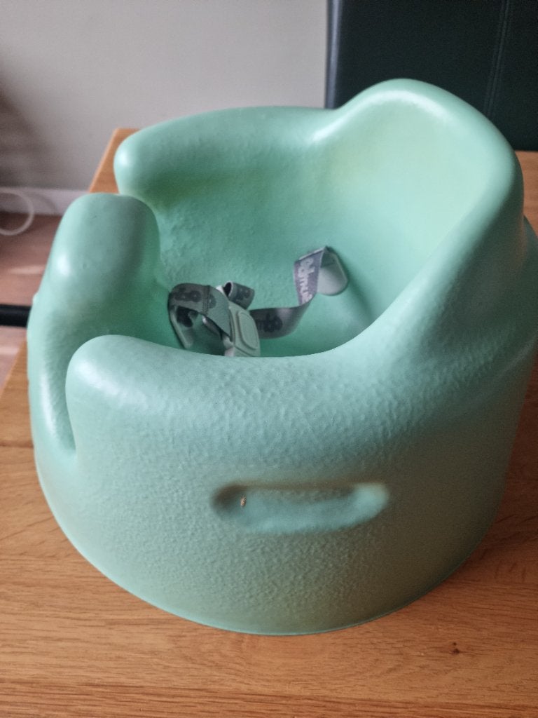 Bumbo seat groen, Ophalen, Zo goed als nieuw, Overige typen, Gordel(s)