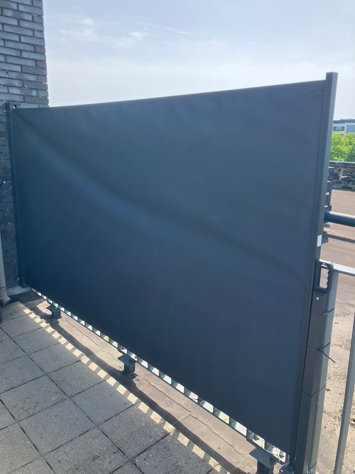 2x Livorno windscherm / zonnescherm 300x160, Ophalen, Gebruikt, Overige typen, 150 tot 300 cm